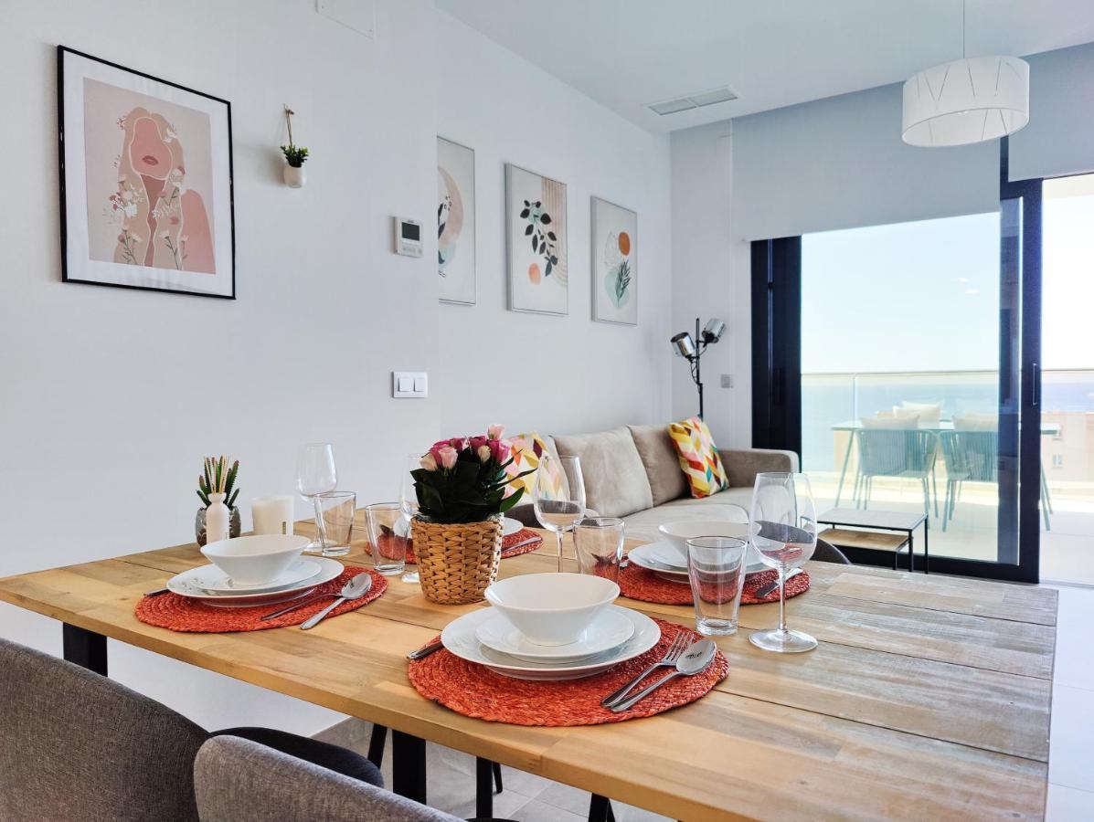 Sunset Cliffs Sea View Apartments 貝尼多姆 外观 照片