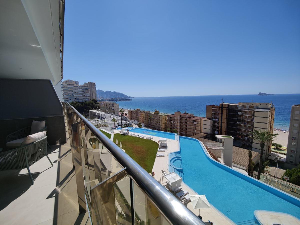 Sunset Cliffs Sea View Apartments 貝尼多姆 外观 照片