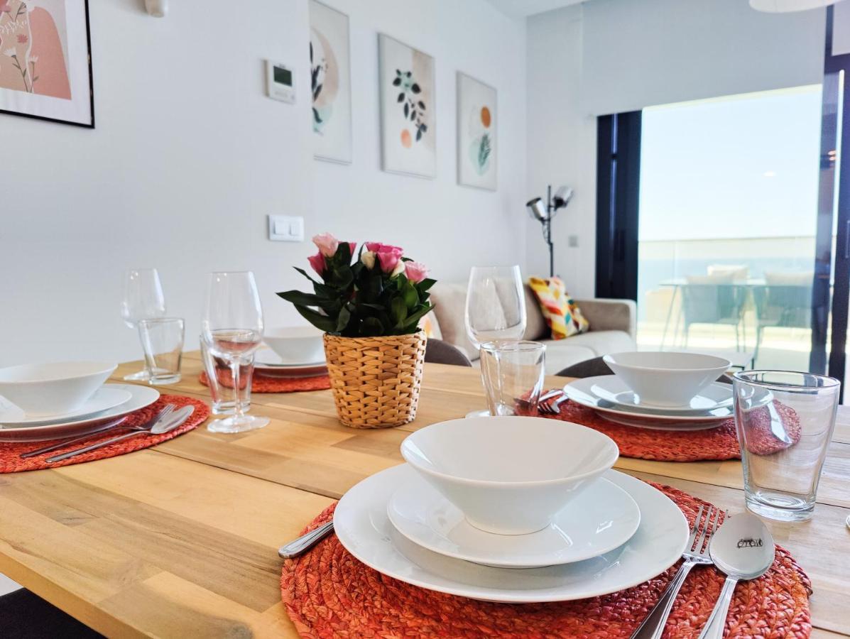 Sunset Cliffs Sea View Apartments 貝尼多姆 外观 照片
