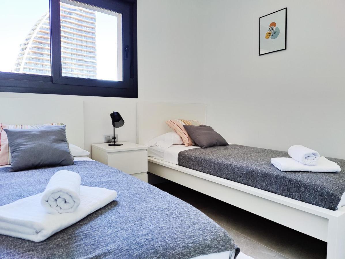 Sunset Cliffs Sea View Apartments 貝尼多姆 外观 照片