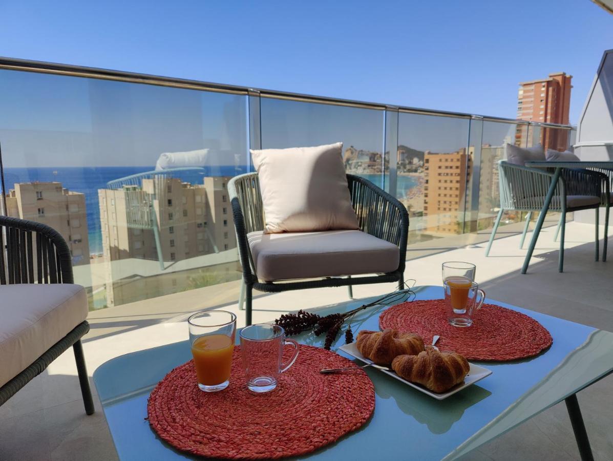 Sunset Cliffs Sea View Apartments 貝尼多姆 外观 照片