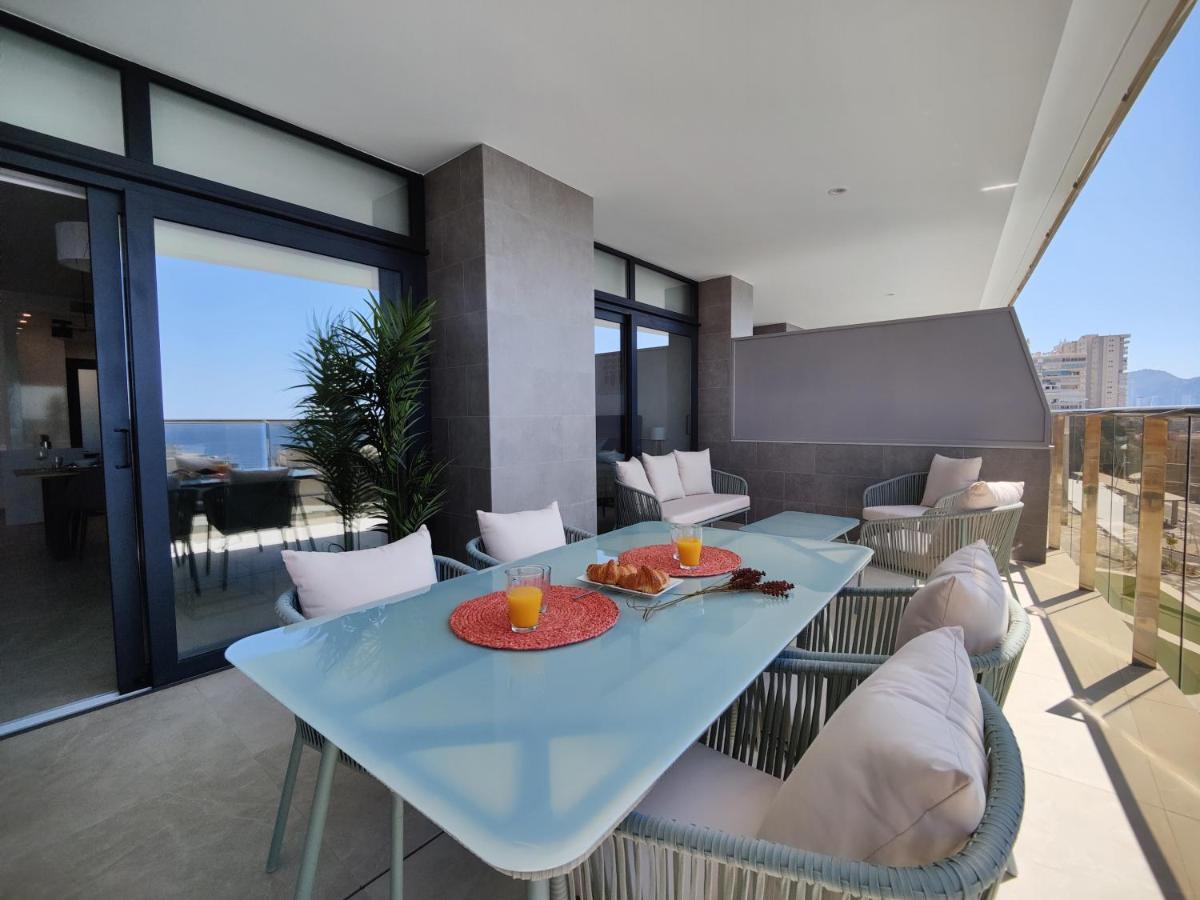 Sunset Cliffs Sea View Apartments 貝尼多姆 外观 照片