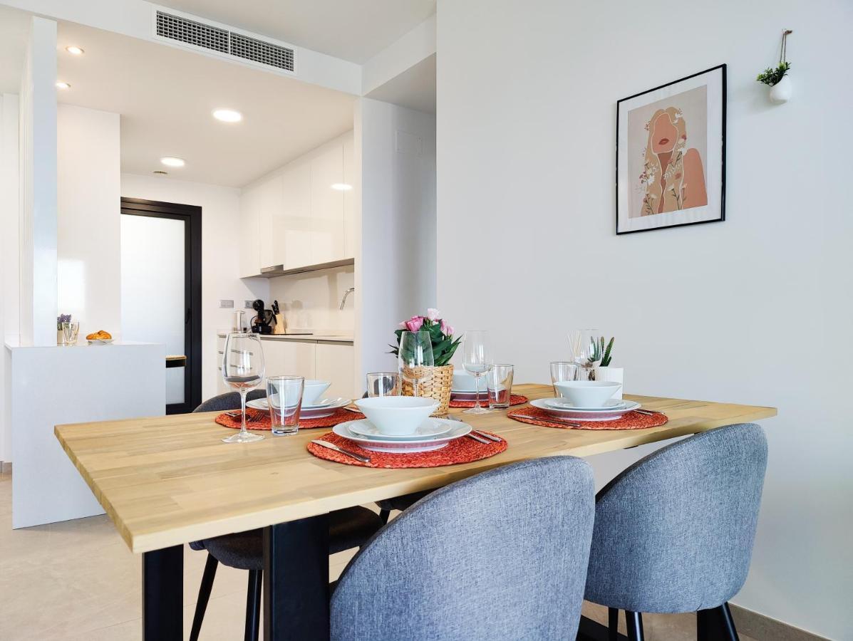 Sunset Cliffs Sea View Apartments 貝尼多姆 外观 照片