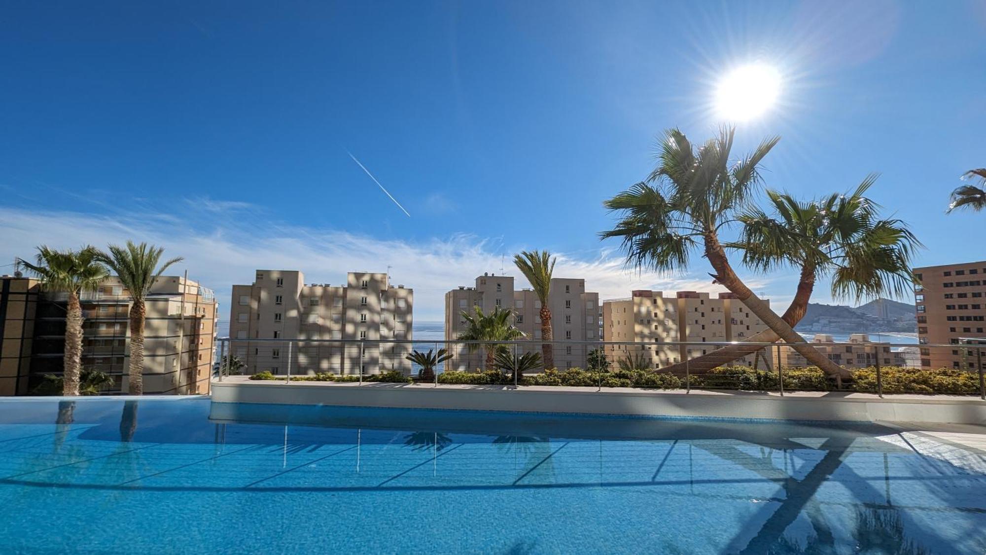 Sunset Cliffs Sea View Apartments 貝尼多姆 外观 照片
