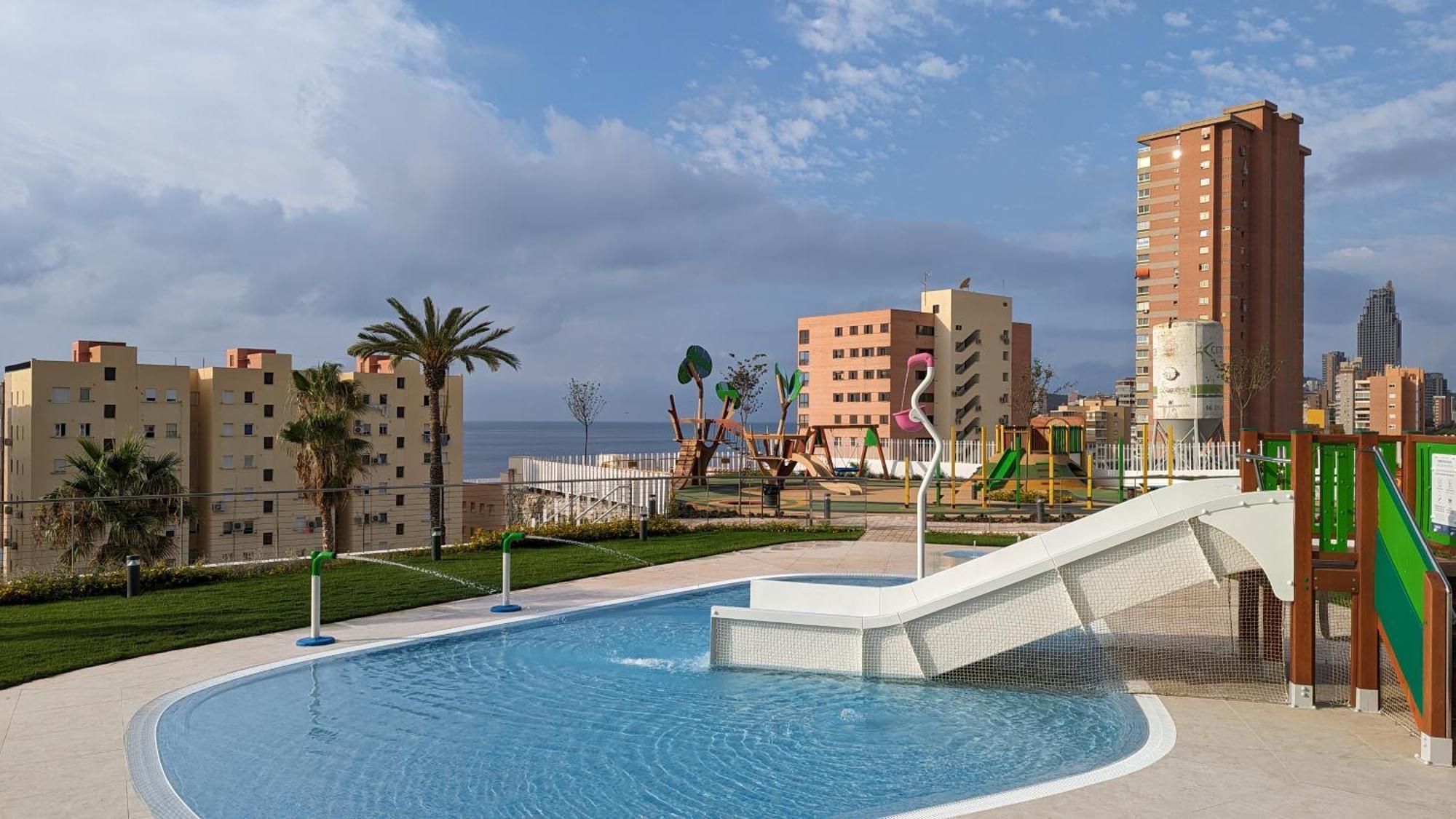 Sunset Cliffs Sea View Apartments 貝尼多姆 外观 照片